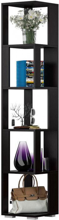 Стеллаж СВК, цвет венге, ШхГхВ 35х35х179 см.