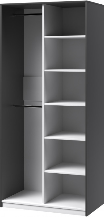 Подростковая Кэнди, композиция 2, графит/белый