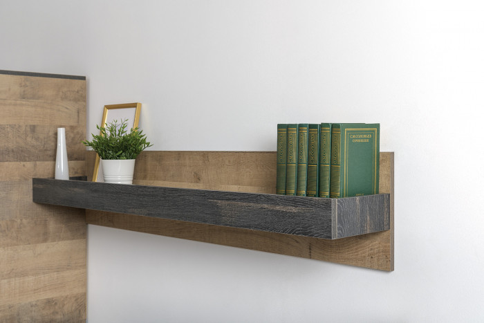 Трувор Гостиная 023, цвет дуб гранж песочный/интра, ШхГхВ 260,6х45,4х210 см., универсальная сборка