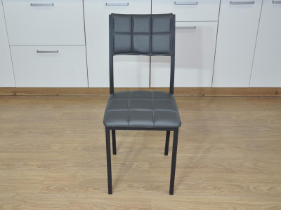 Стул Т / черный/графит