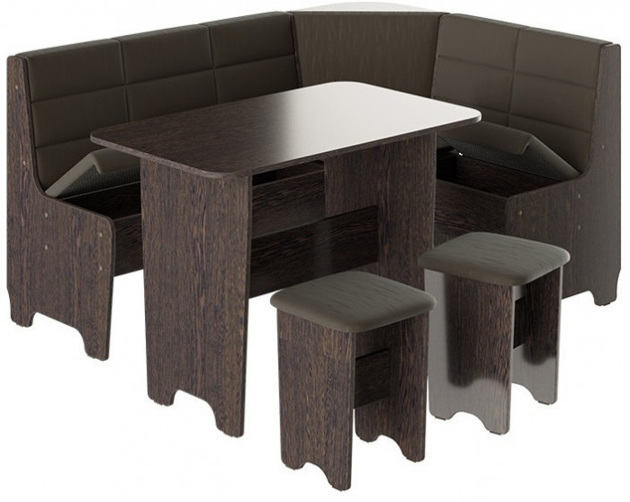 Техас Кухонный уголок Исп.2 (Дуб Сонома/Кашемир Крем)