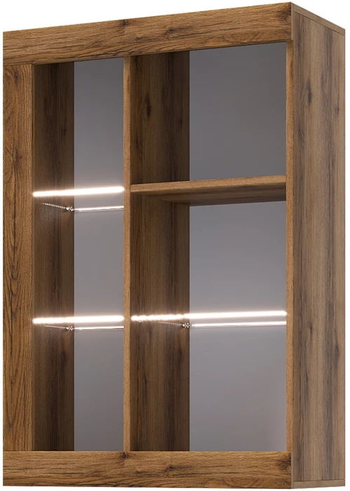 Прага Модульная Гостиная, вариант №3, Дуб Делано/Графит