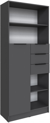 Стеллаж Мадрид (0,8), Графит серый