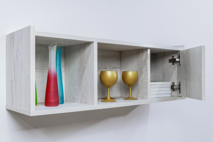 Полка навесная Флекс 11 Дуб Шавиниган