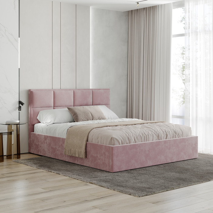 Кровать 160х200 с подъемным механизмом Линда КР-16, Шарли Бриз