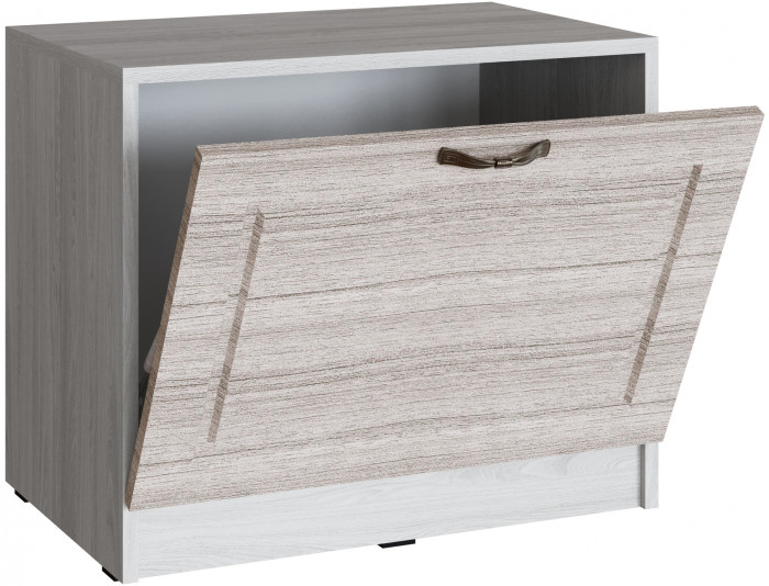 Модульная прихожая Апполия, набор 3, Анкор светлый/Сандал белый