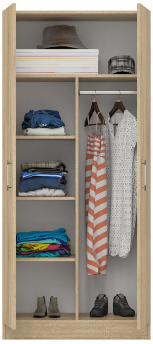 Стандарт Шкаф 2-х створчатый, дуб сонома