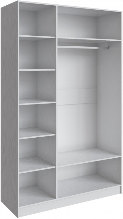 Шкаф Мадрид (1,5) без зеркала, Белый