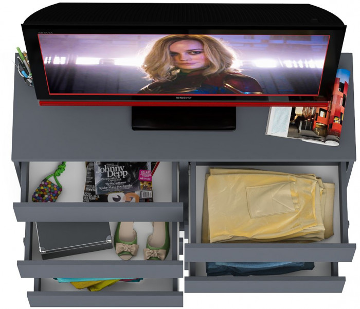 Мори Комод МК1200.8, графит