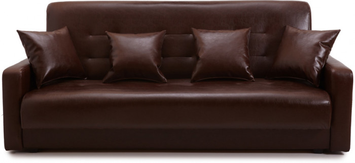 Диван Аккорд 120 коричневый ППУ