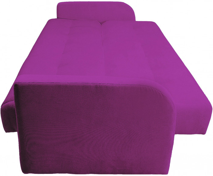 Диван-книжка ЛОНДОН фиолетовый 140 ЛЮКС ППУ
