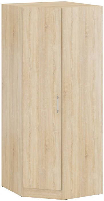 Кровать 0800 + угловой шкаф Стандарт, дуб сонома