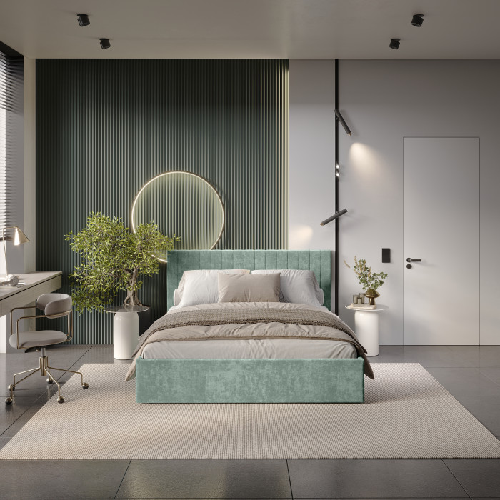 Кровать с подъемным механизмом Хлоя 1,6м, Эвкалипт