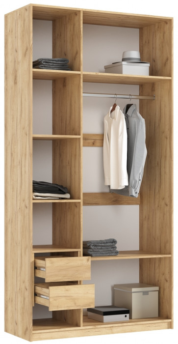 Модульная спальня Марвэл, Дуб крафт/Мальта