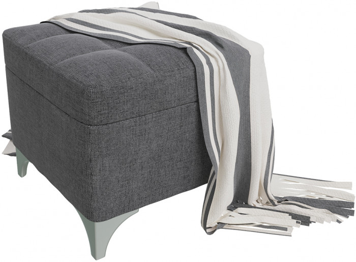 Банкетка 6-5113ТКсерая Жозефина-2