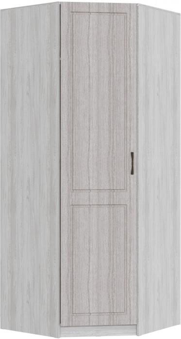 Шкаф угловой Апполия, Ясень анкор светлый/Сандал белый