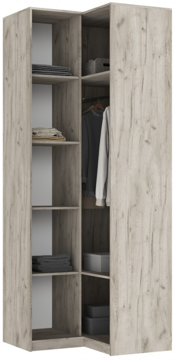 Модульная спальня Марвэл, Крафт серый/Кашемир