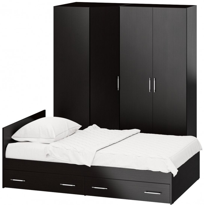 Спальня Стандарт 2-1200Я, венге