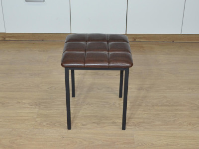 Табурет ТЕКС / черный/коричневый