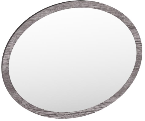 Туалетный столик + Зеркало Эмэ, Белый/Milk золото