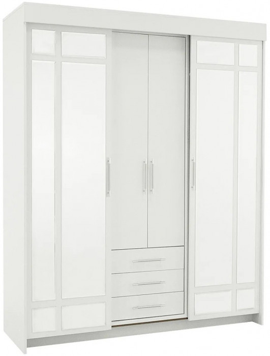 Шкаф-купе Маэстро (Венге / дуб беленый)