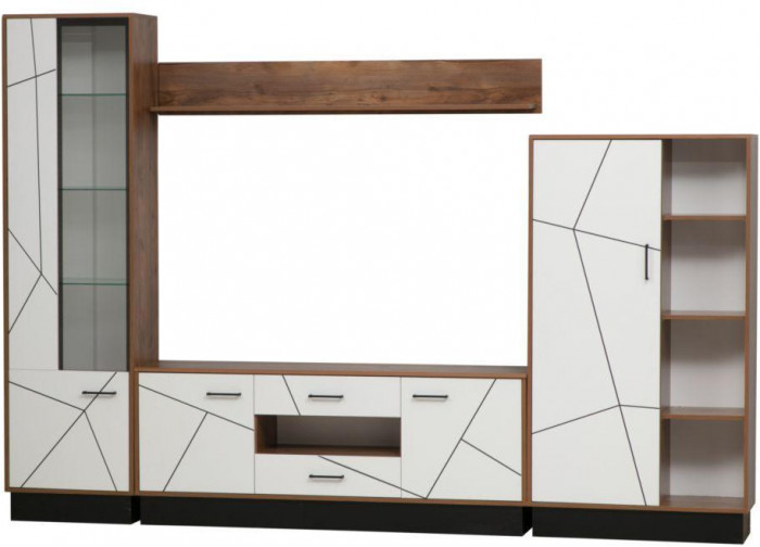 Тумба под ТВ Гамма 54.04 Таксония/Белый