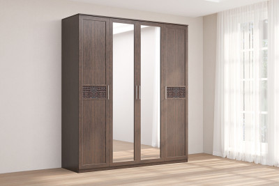 Кэт-4 Шкаф 4 створки, венге