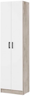 мс для прихожей Вега ШК-2 дуб крафт серый/белый