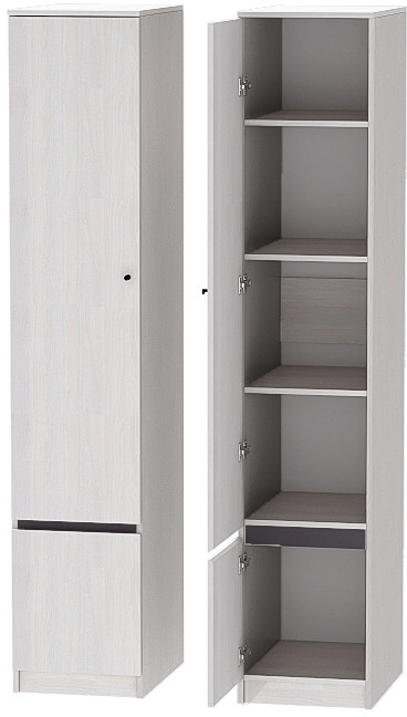 Кэт-1 Пенал, Ясень анкор светлый/Графит