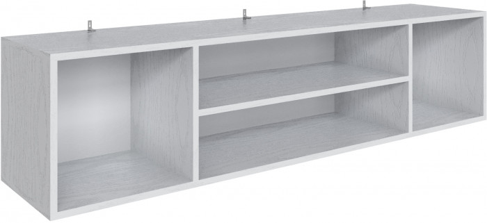 Полка навесная (открытая) Мадрид ПНО-3 (1,5) белый