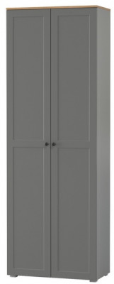 Остин 16.307 Шкаф, серый графит/дуб крафт золотой