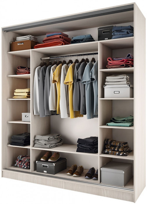 Шкаф-купе Тринити 8 NEW 2000 (Сандал светлый)