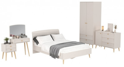 Афина Спальня 05-1400, кашемир серый