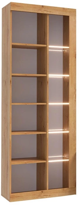 Прага Модульная Гостиная, вариант №4, Дуб Вотан/Графит