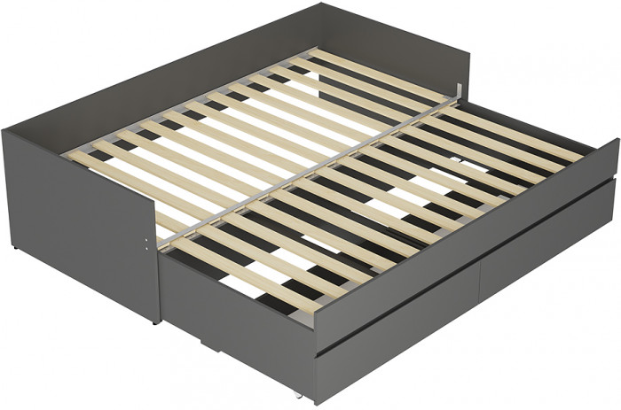 Кровать-трансформер Симпл КР-51, графит