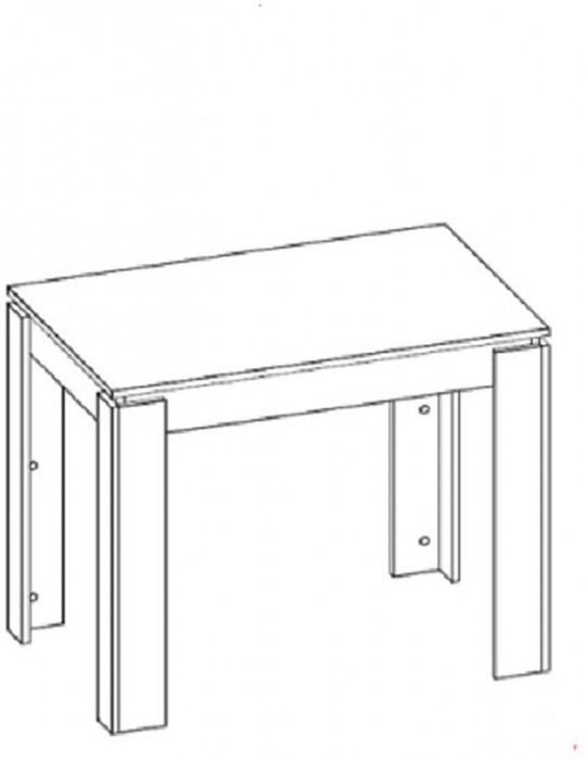 Стол-тумба СТ-07 Бодега темный / светлый