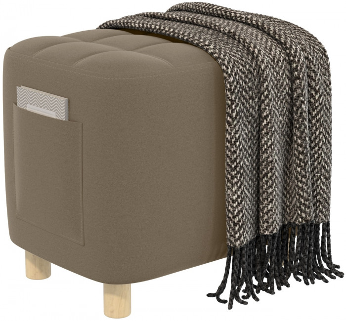 Банкетка 6-5127ТКВорех Вики, ткань орех