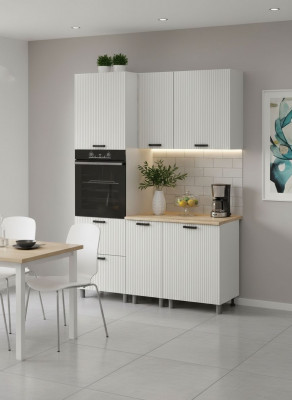 МК Аленушка 1,6м ПД Лотос Молочный,скоба антрацит,сонома