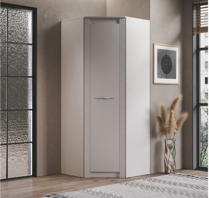 Шкаф угловой "Монако" ШК-42 кашемир/МФ03