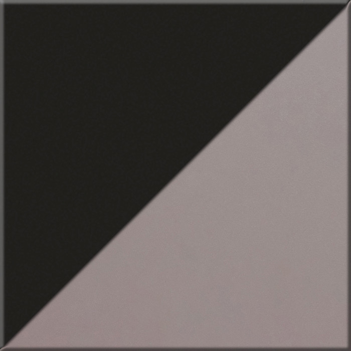 Сидней 13.202 Шкаф с ящиком + Шкаф-витрина 13.201, корпус: антрацит/фасады: МДФ веллюто капучино/стекло