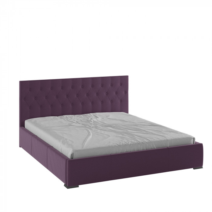 Октавия Кровать интерьерная 180 винный ромб, ортопед