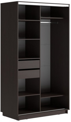 Стиль СТОУН Шкаф-купе Стандарт 1400