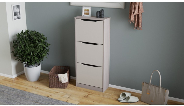 Тетра Тумба для обуви Тип 1 (Венге Цаво/Дуб Белфорд)