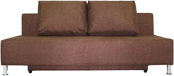 Еврокнижка Парма рогожка коричневая