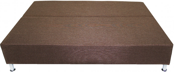 Еврокнижка Парма рогожка коричневая