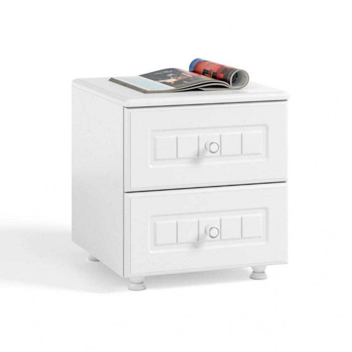 Тумба прикроватная Монако МН-26 белое дерево