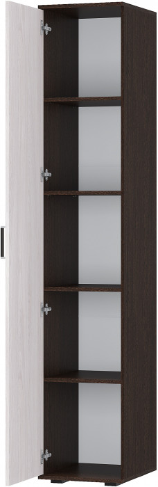 Гостиная Белла, венге/ясень белый. Комплект 3