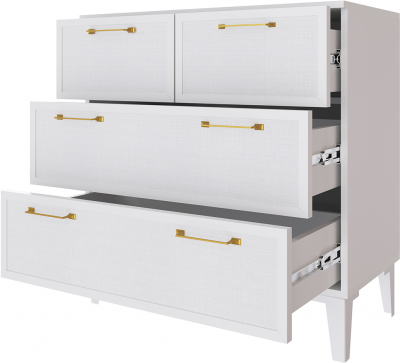 Модульная Спальня Толедо, композиция 1, Белый