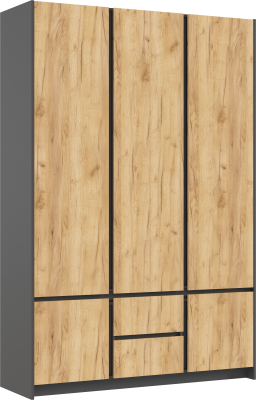 Спальня Остин Дуб крафт/Графит