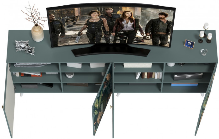 Либера Комод-тумба 16.230.01 + Либера Комод-тумба 16.230.01, пасифай/белый